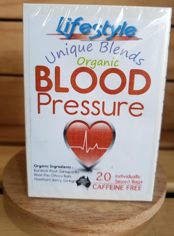 Blood Pressure Herbal Tea Blend Tea Bag Australian Tea House