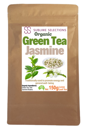 Green Tea Jasmine 150g - Loose Leaf