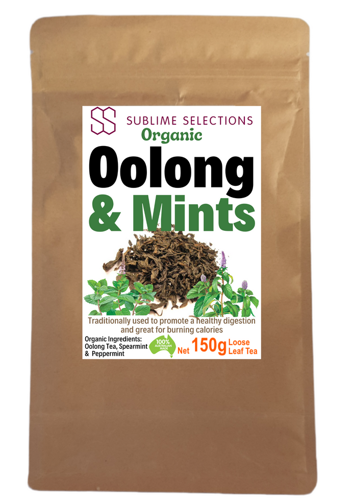 Oolong & Mint Tea 150g - Loose Leaf