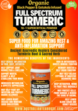 FULL SPECTRUM TURMERIC - 3 x 355g - BUNDLE & SAVE $ 10