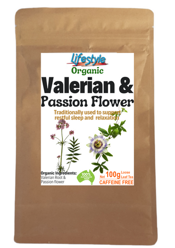 Valerian & Passionflower 100g - Loose Leaf