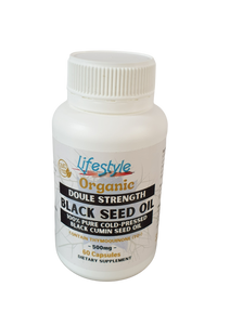 Black Seed Oil - Double Strength - 60 Capsules @ 500mg