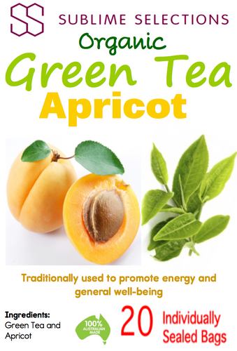 Green Tea Apricot - Tea Bag