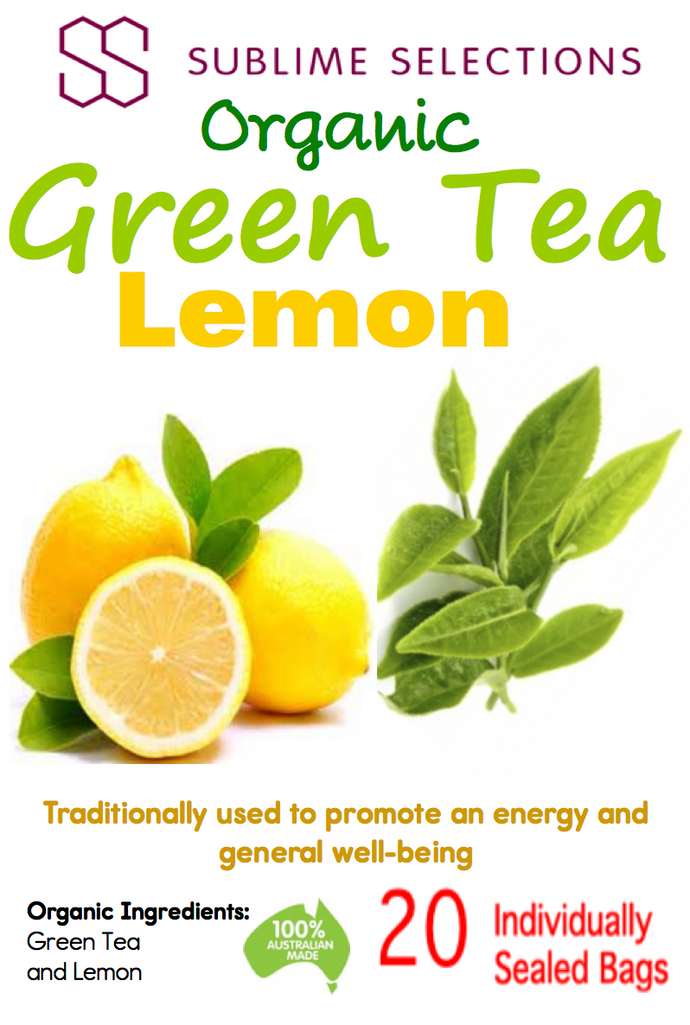Green Tea Lemon - Tea Bag