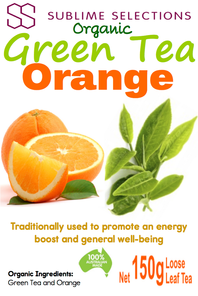 Green Tea Orange 150g - Loose Leaf