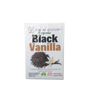 Black Vanilla Tea - Tea Bag