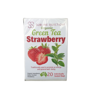 Green Tea Strawberry - Tea Bag