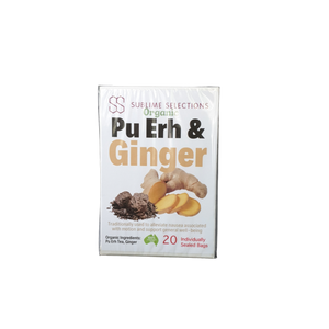 PuErh & Ginger Tea - Tea Bag