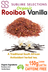 Rooibos Vanilla 150g - Loose leaf