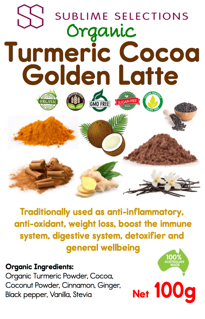 Turmeric Cocoa Golden Latte - Loose leaf