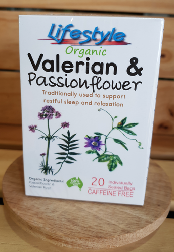 Valerian & Passionflower Tea Bags