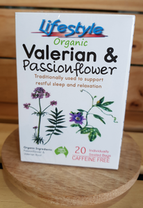 Valerian & Passionflower Tea Bags